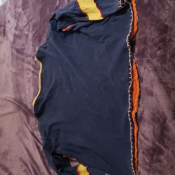 Greater Good Netwok. Colorful Oversize Sweatshirt. Decorative Embroidery Size 3X - Picture 14 of 14